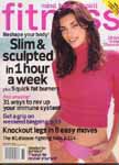 Fitness magazine shoot, cover, November 2001